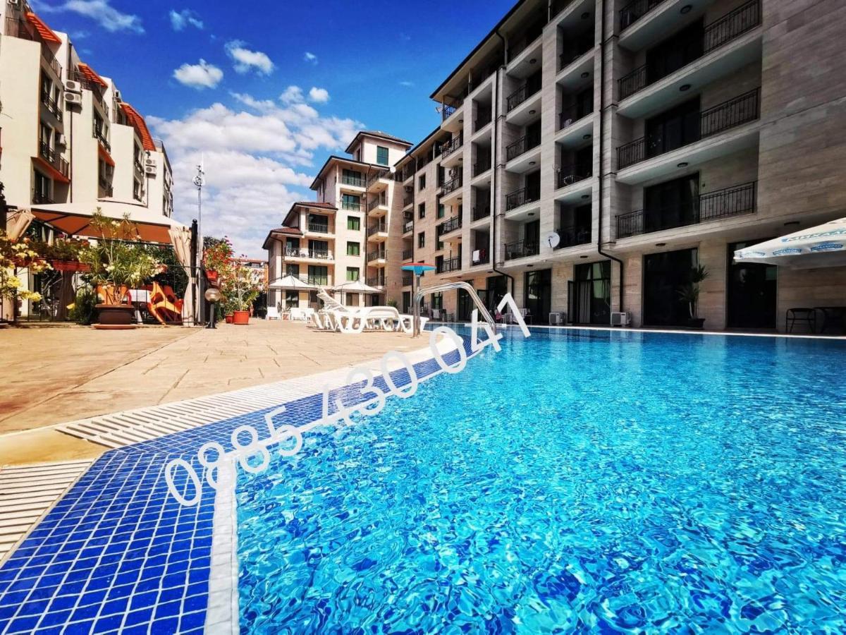 Pool Apartment Amadeus Lux Sunny Beach Buitenkant foto