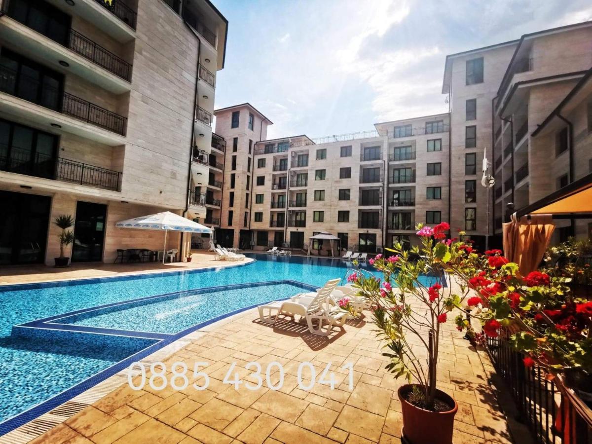 Pool Apartment Amadeus Lux Sunny Beach Buitenkant foto